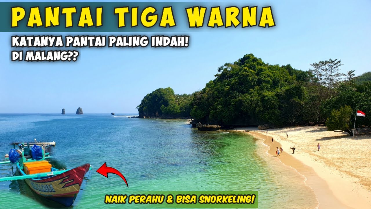 Snorkeling Di Pantai Tiga Warna | Pantai Tiga Warna Terbaru