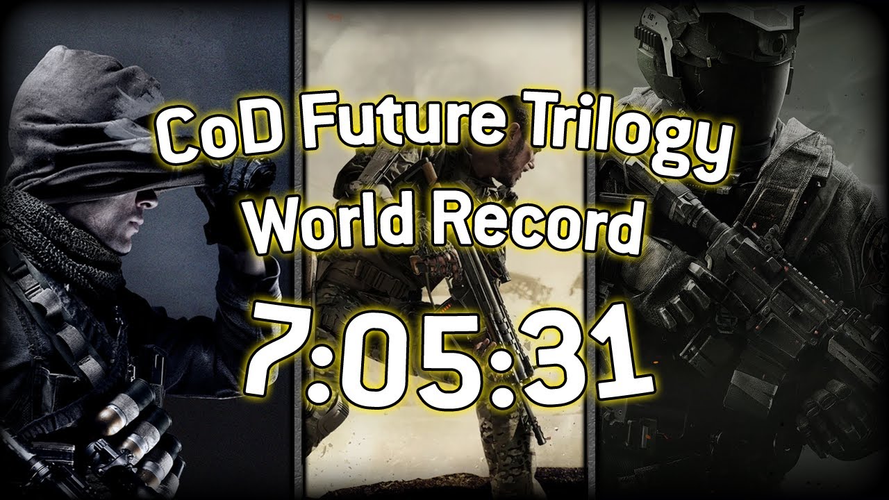 CoD Future Trilogy Any% World Record 7:05:31.39