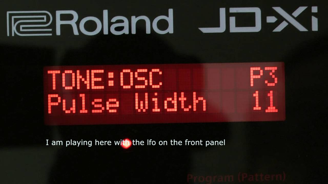 Creating sounds on the Roland JDXI crossover synth
