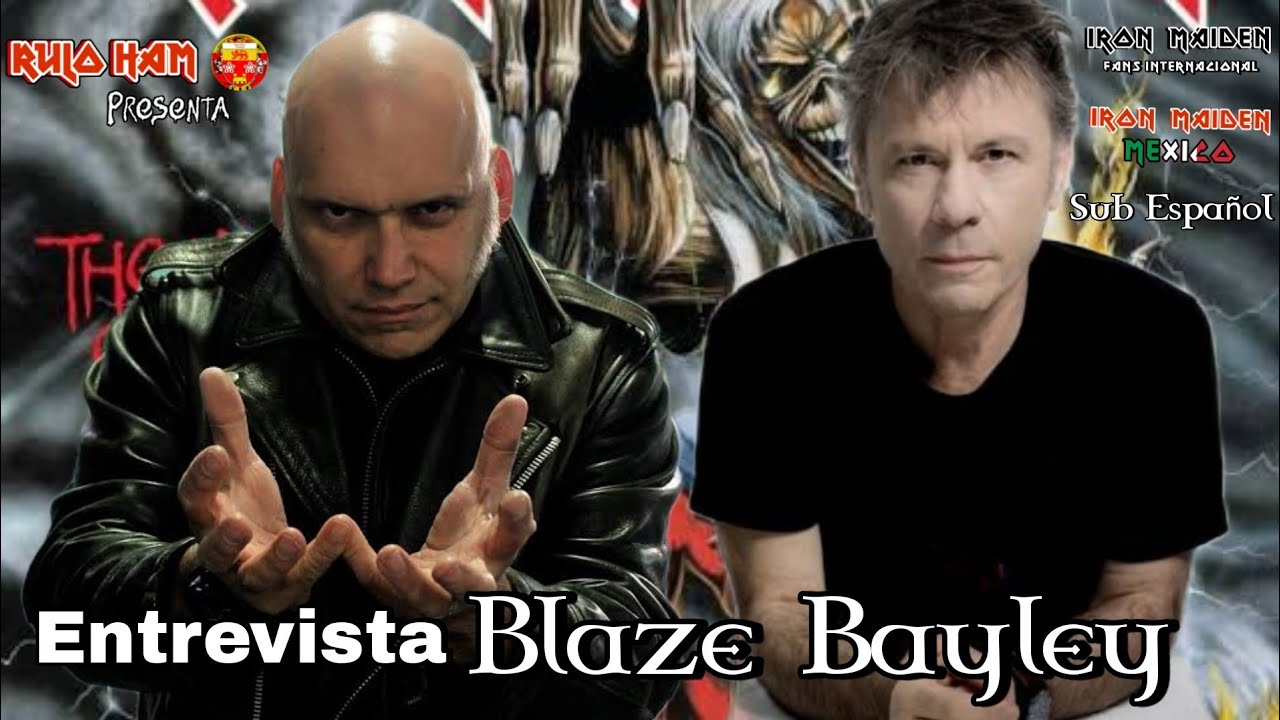 Entrevista Blaze Bayley: Su relación con Bruce Dickinson y su salída de Iron Maiden Sub Español