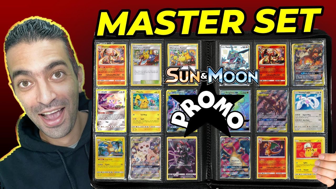 TERMINE el MASTER SET de Todas las Cartas Promo de SUN & MOON ERA... Después de 8 AÑOS!
