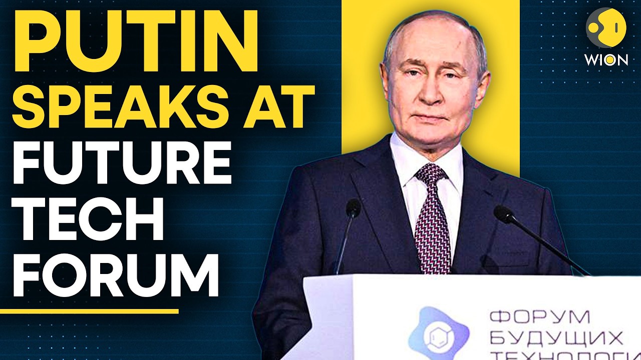 LIVE: Russian President Putin Speaks at the Plenary Session of the &ldquo;Forum of Future Technologies&rdquo;