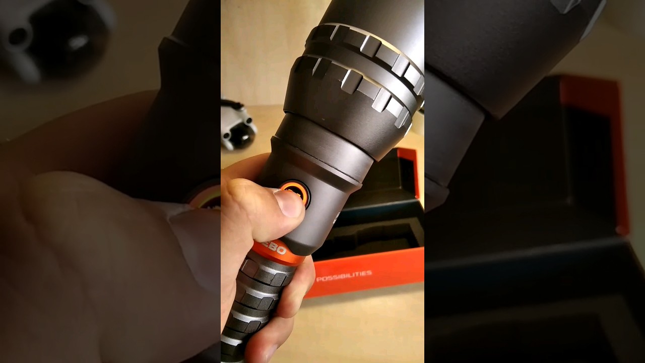 Unboxing One Of The World's Strongest Flashlights 🔦😲 - Nebo 12k