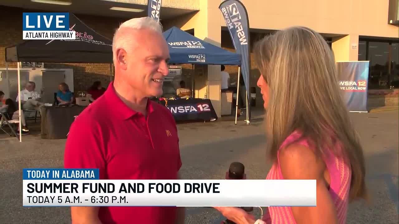 WSFA Summer Fund and Food Drive benefits Heart of Alabama Food Bank