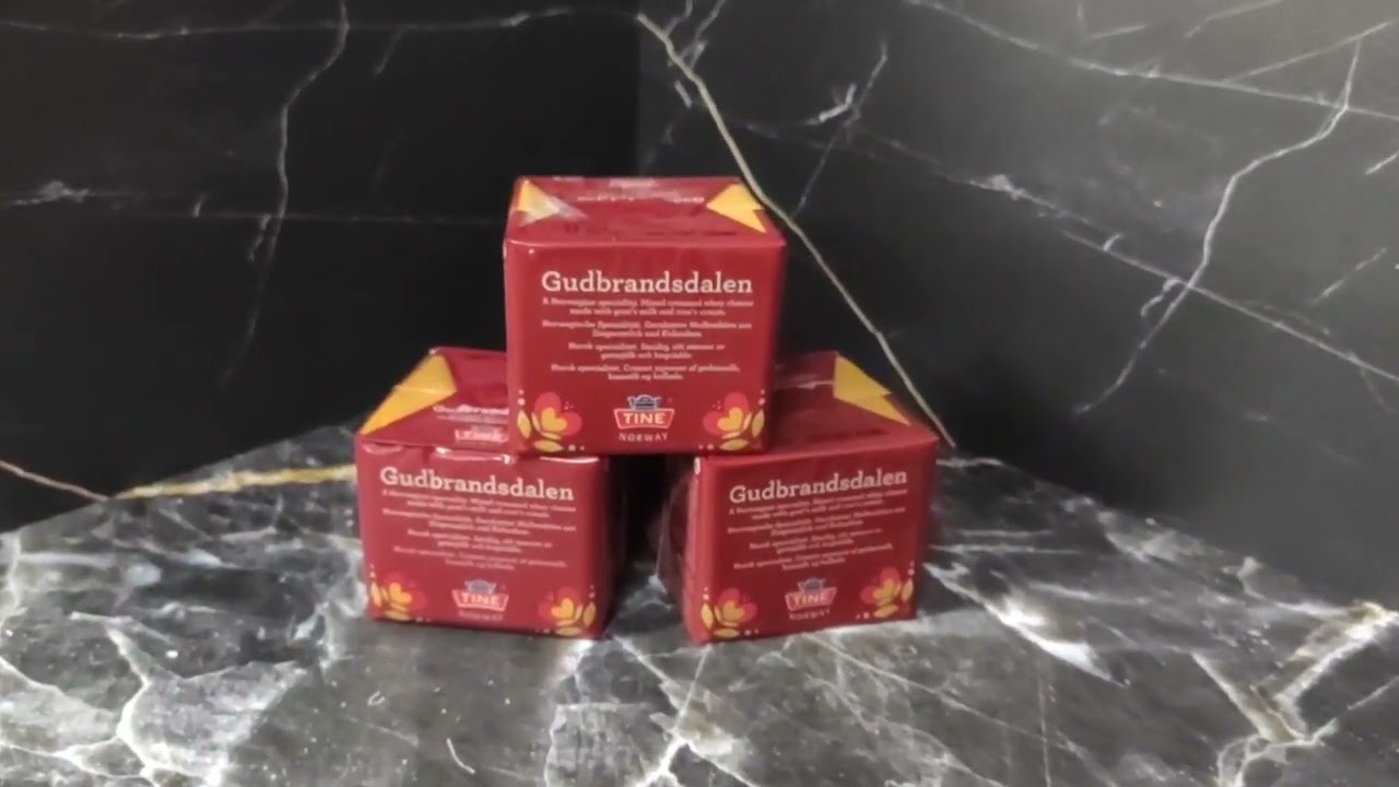Норвежский сыр ГУДБРАНДСДАЛЕН I GUDBRANDSDALEN Tine I Хамон и сыр.