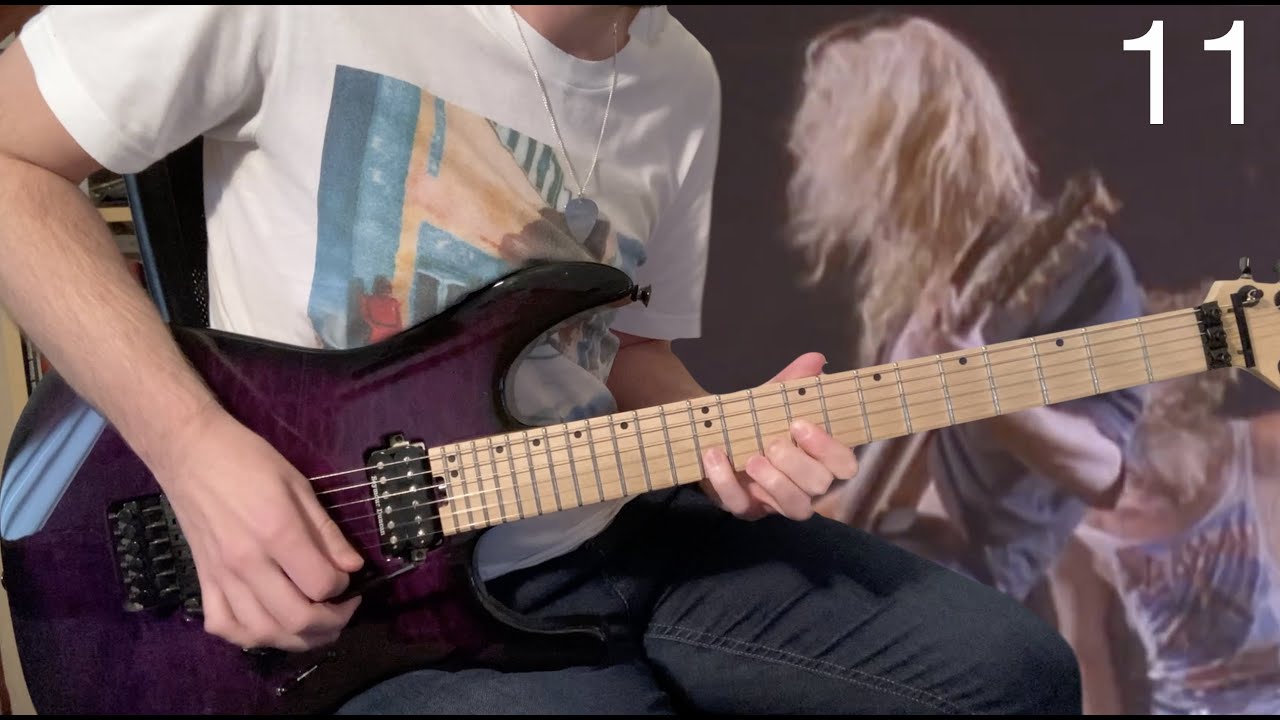 Def Leppard - Armageddon It - Live 'In The Round' (Steve Clark - Guitar Cover)