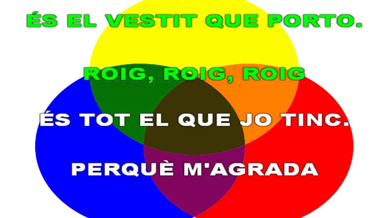 cançó dels colors.