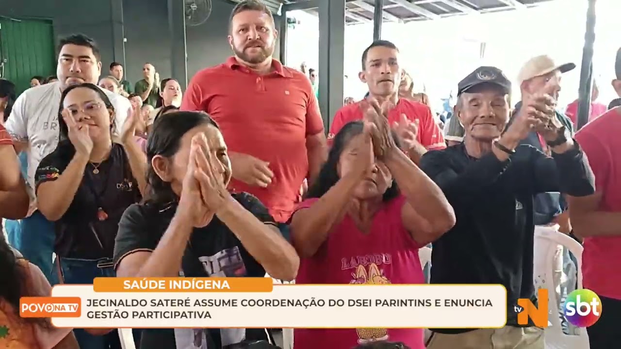 JECINALDO SATERÉ ASSUME COORDENAÇÃO DO DSEI PARINTINS E ENUNCIA GESTÃO PARTICIPATIVA