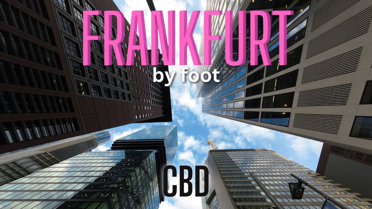 Spaziergang durch Frankfurt | Bankenviertel [2022]
