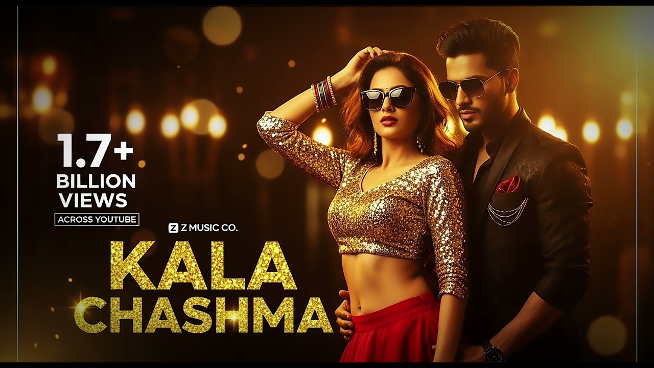 🔥 Kala Chashma Song | New Punjabi Hindi Party Song | Black Glasses Girl