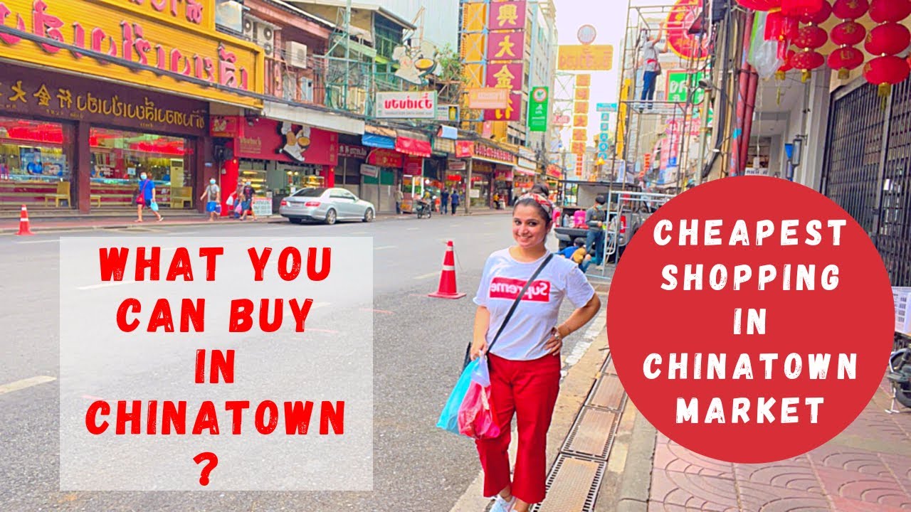 Biggest Chinatown Market in Bangkok, Thailand: The Ultimate Shopping Experience ❤️