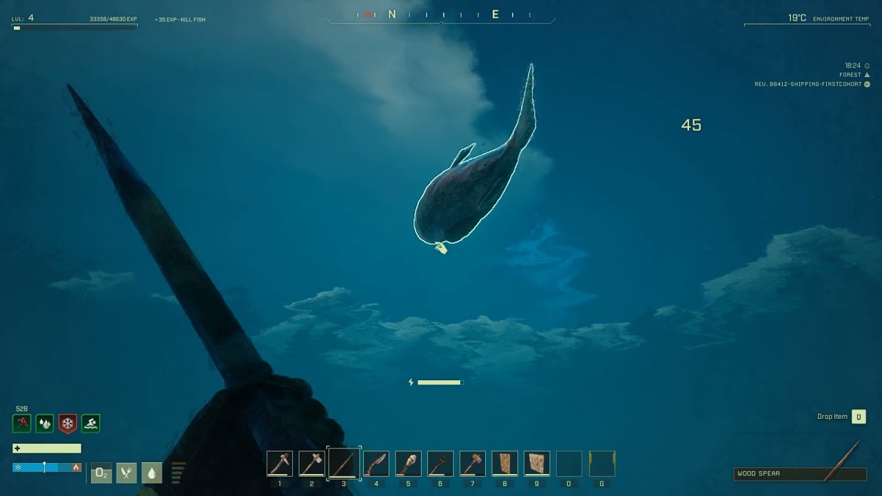 Icarus Basics - Find Food,  Easy Hunting, Easy Fishing, Easy Berry Bush