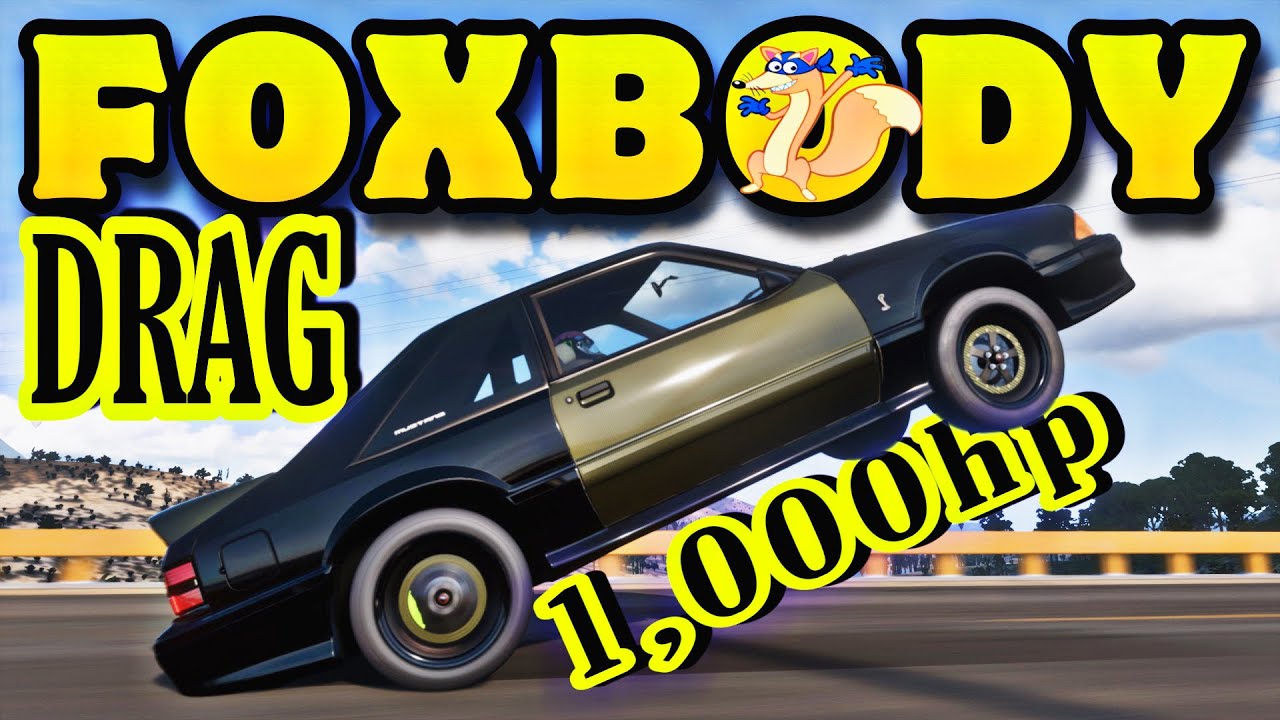 FORZA HORIZON 5 - 1,000HP FOXBODY (DRAG TUNE) - SVT COBRA R