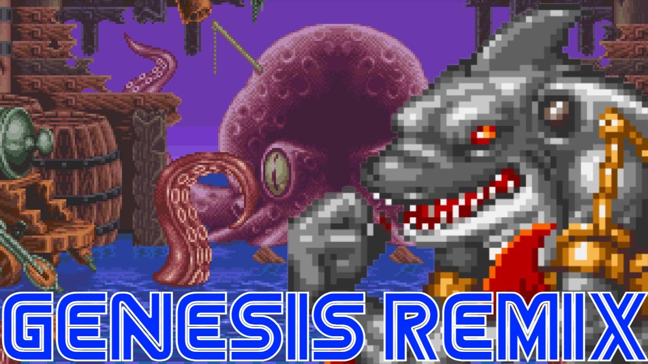 TMNT Tournament Fighters [SNES] - Pirate Ship (Sega Genesis Remix)