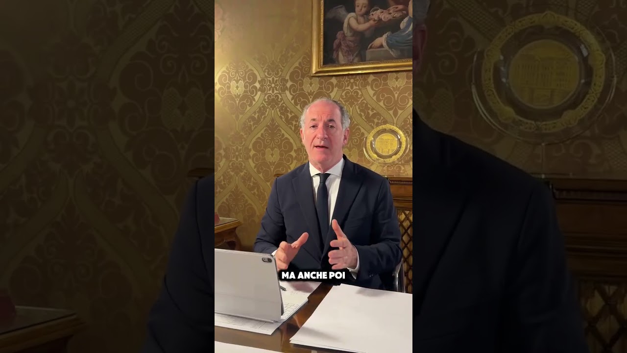 Luca Zaia - Oggi in Consiglio regionale del Veneto (24.02.26)