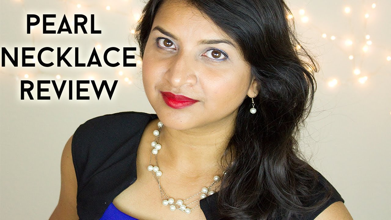 EnjoyOurs Pearl Necklace Set Review || DenDiva