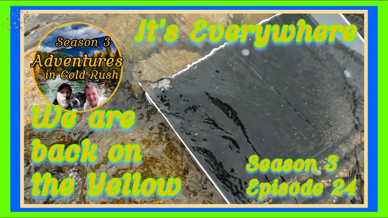 Adventures in Gold Rush prospecting a new area on the Elvo river in Italy (SE03EP23)