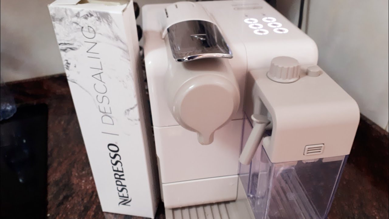 Como descalcificar cafetera nespresso lattisima touch
