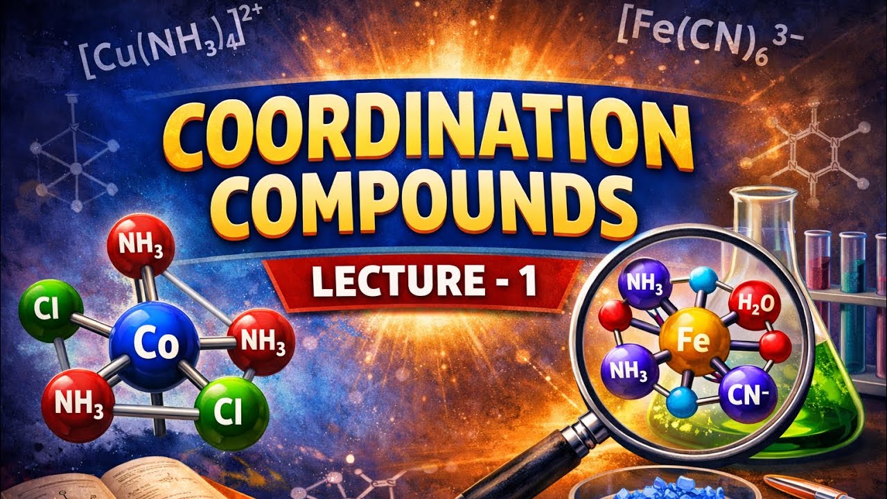 Coordination compounds (Lecture 1)