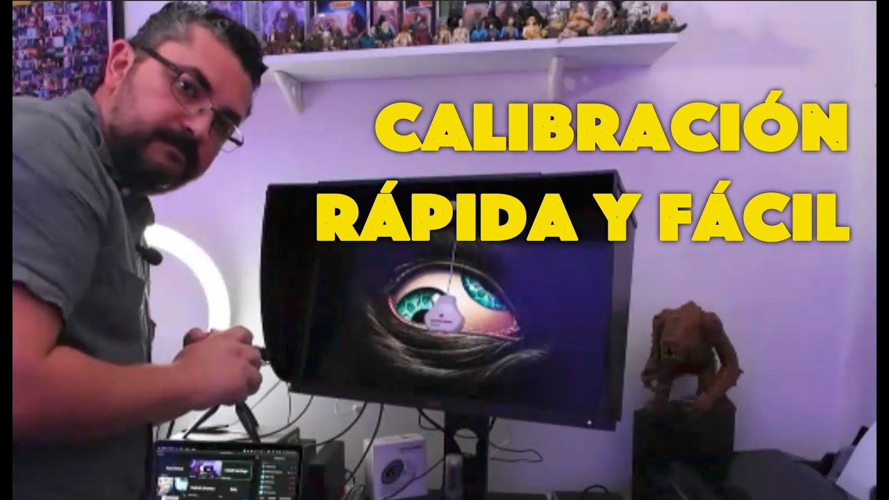 Calibración fácil y rápido con BenQ y Datacolor