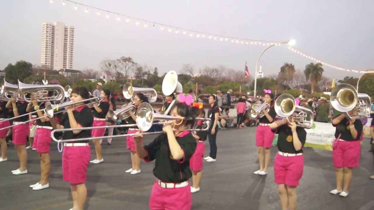 วงโย พระหฤทัยเชียงใหม่ งานไม้ดอกไม้ประดับเชียงใหม่ 2557