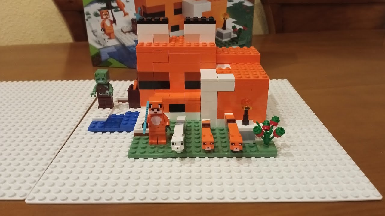lego speed build| Minecraft lego set 21178| the Fox Lodge| lego 661 speed builds