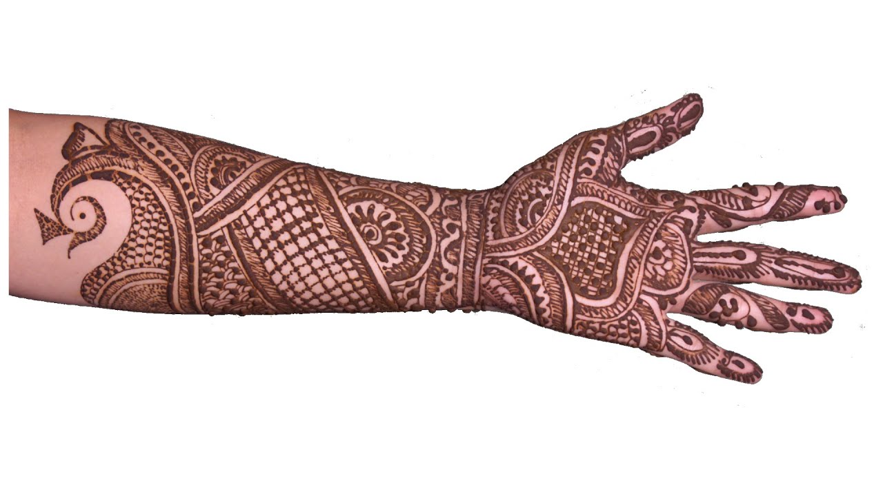 Classic Indian Mehndi Design - My Teej Mehndi