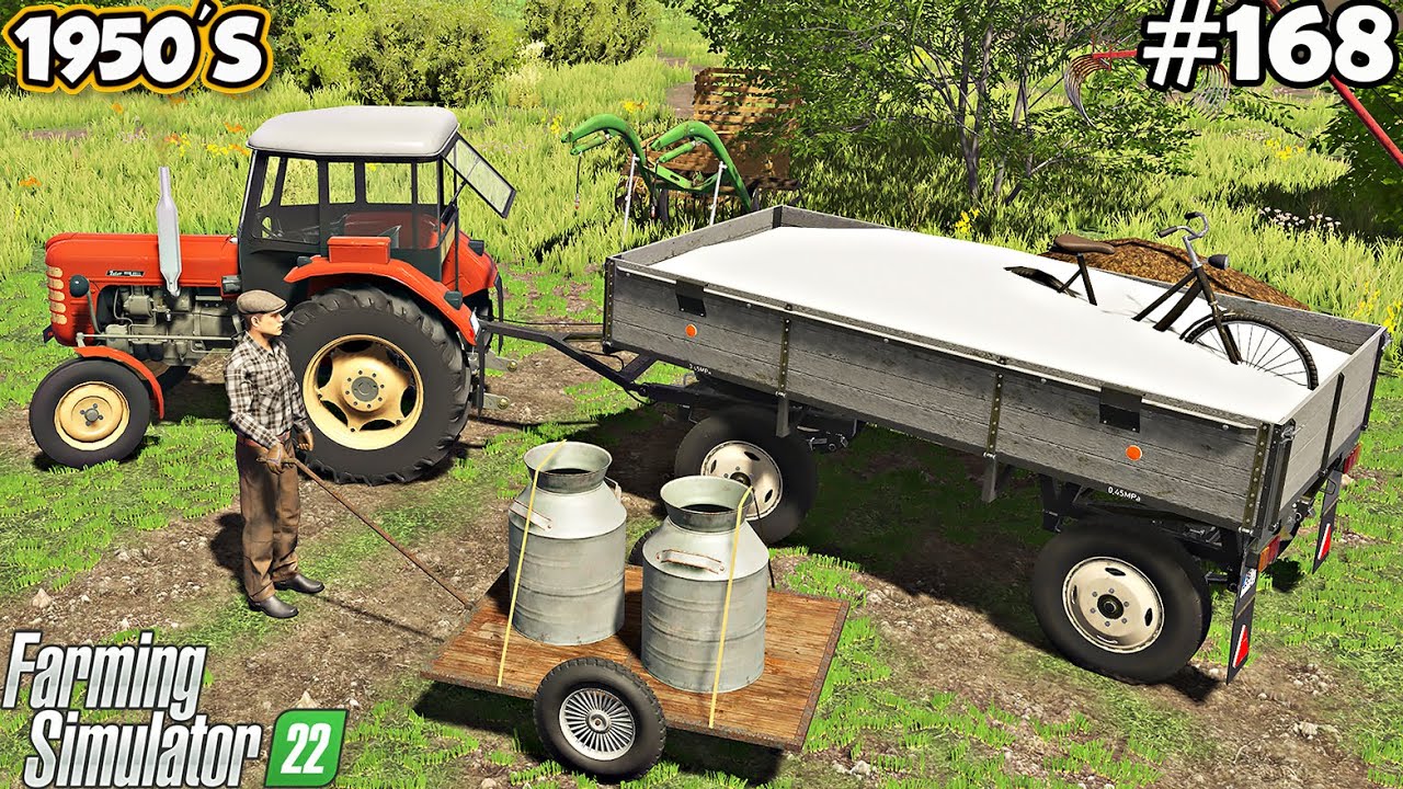 1950'S. ZETOR 3011 Major got a new cabin. Distilling alcohol. Farming simulator 22. FS 22. Ep. 168