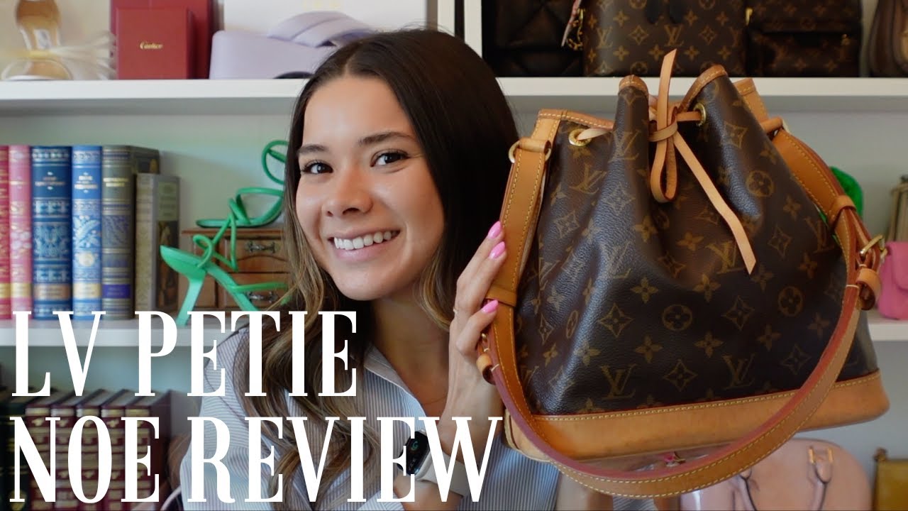 Обзор моей СТАРЕЙШЕЙ сумки LV | Louis Vuitton Petite Noe | Модные снимки
