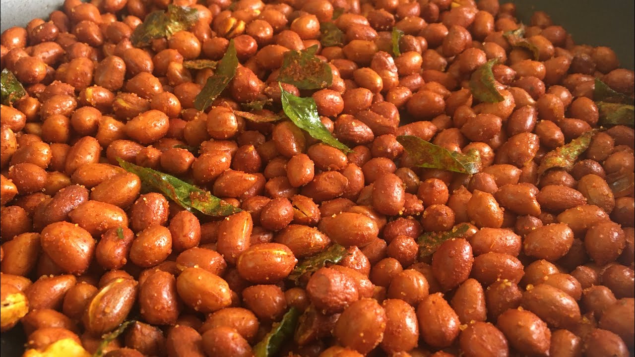 ബേക്കറികളിലെ എരിവുള്ള കപ്പലണ്ടി /Bakery style roasted peanuts/spicy peanut roast