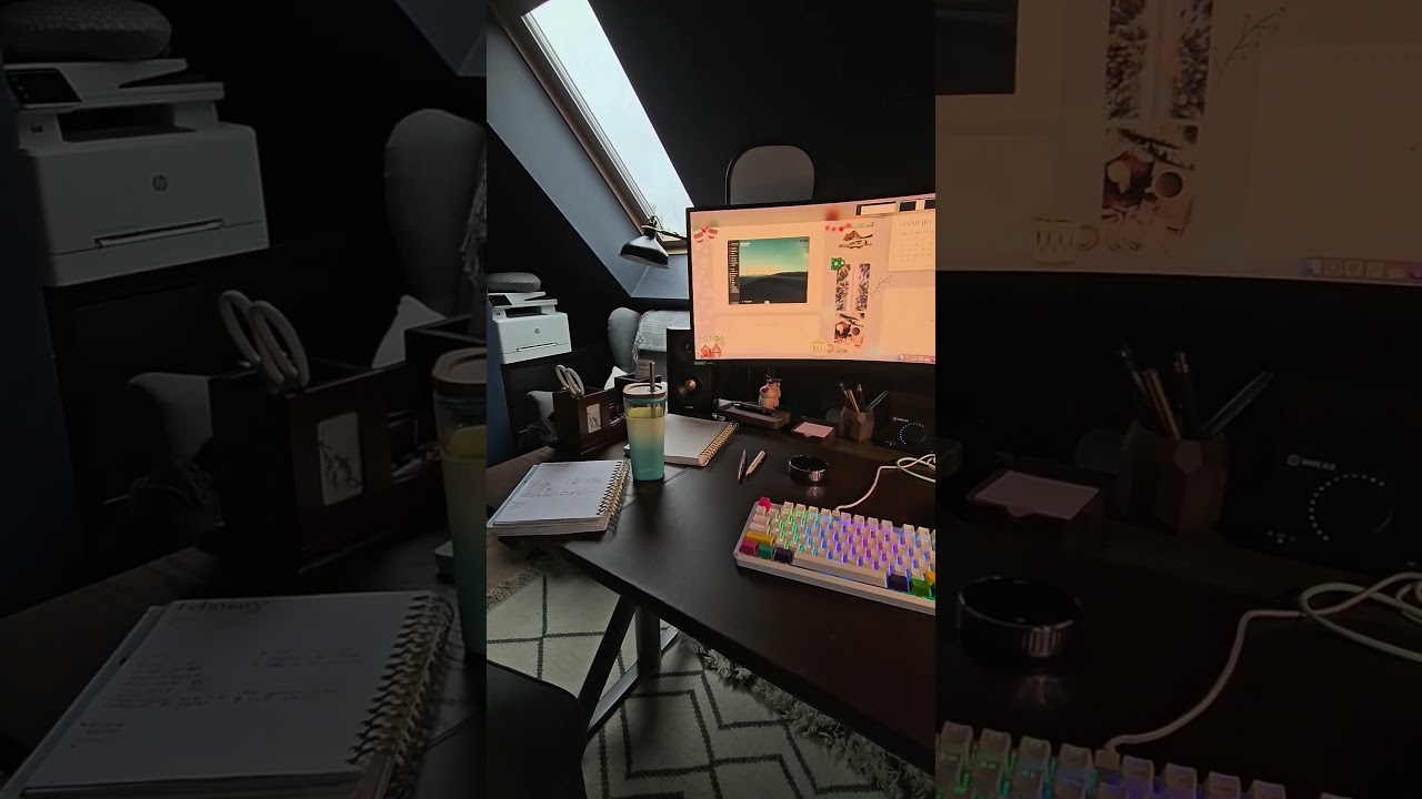 Moje biurko 7 lutego | Desk setup