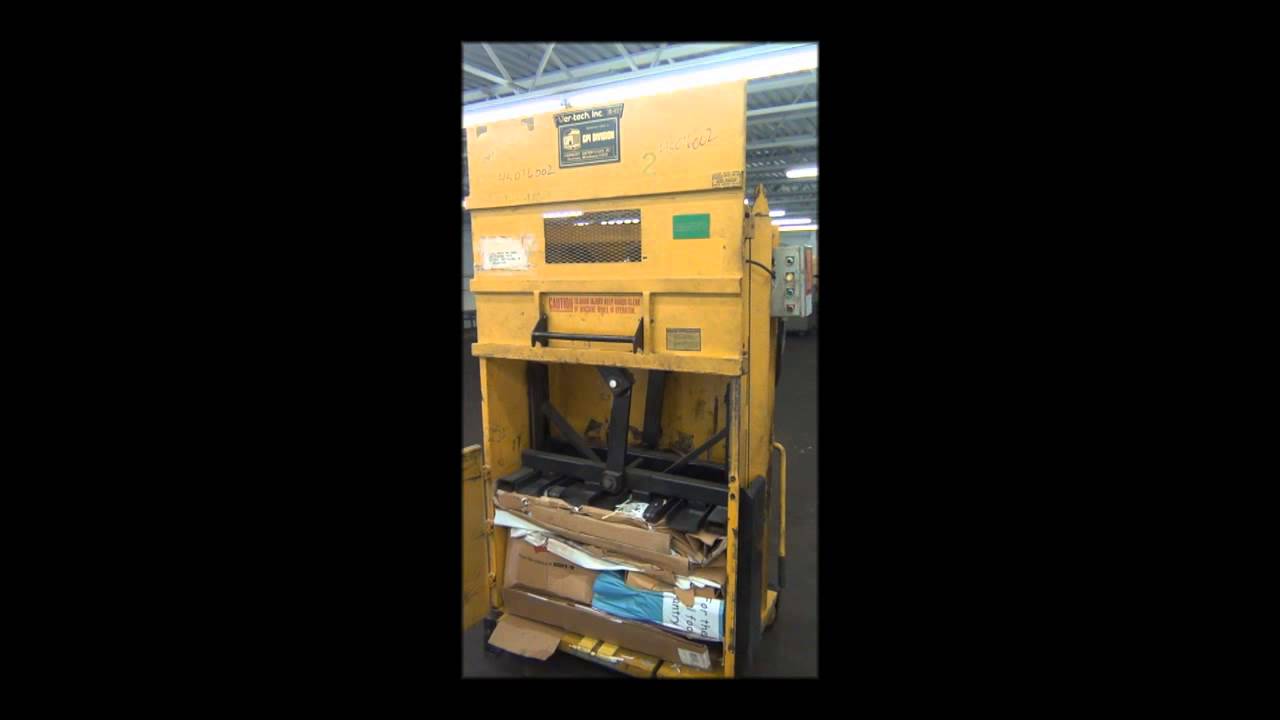 Used- Harmony Enterprises Ver-Tech Vertical Baler - stock # 45076002