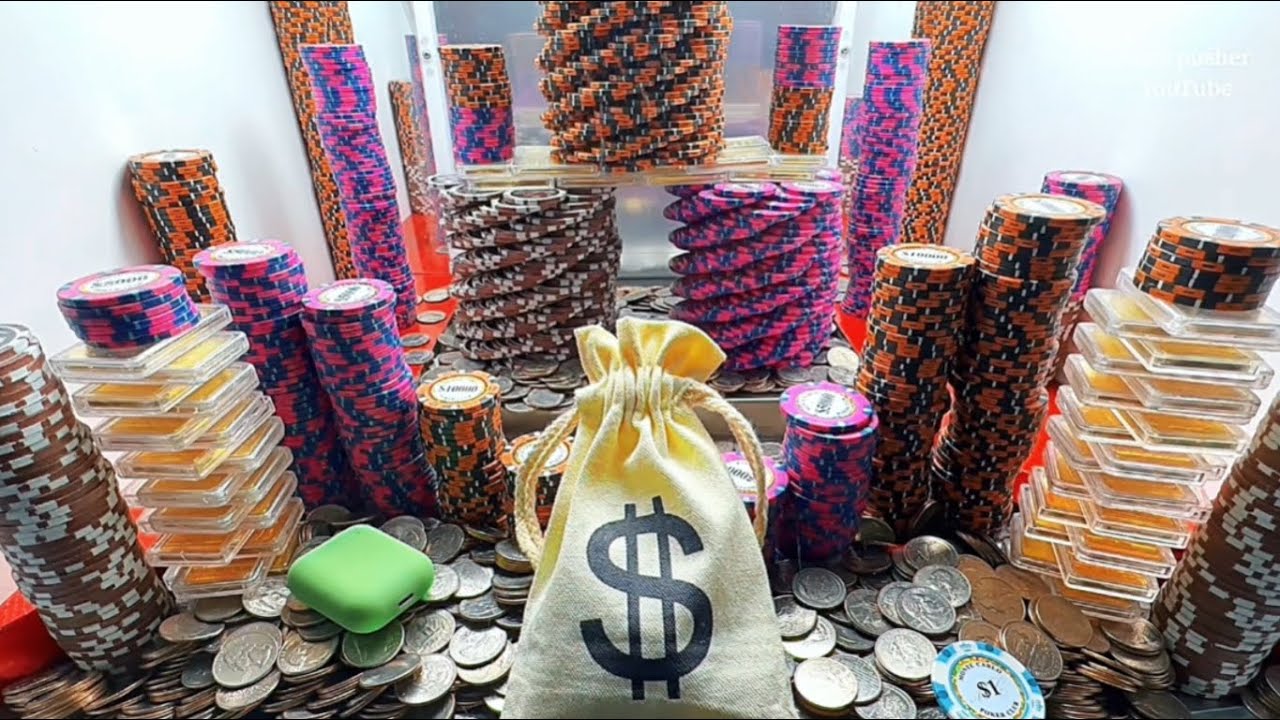 Этот таинственный мешок просто умолял нас выиграть его, монетоприемник с высоким лимитом