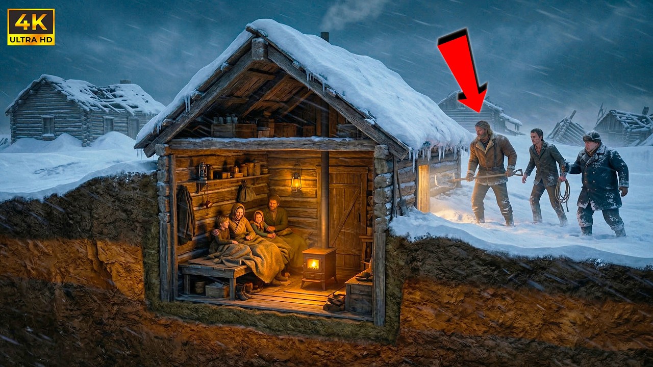 He Built His Cabin Half Underground and They Called It a Coffin — It Was Fifty Degrees In Winter