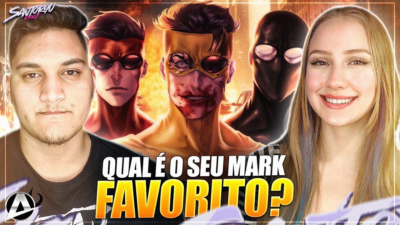 ♪ Guerra Invencível (Invencível) | AniRap ‪- REACT EM CASAL
