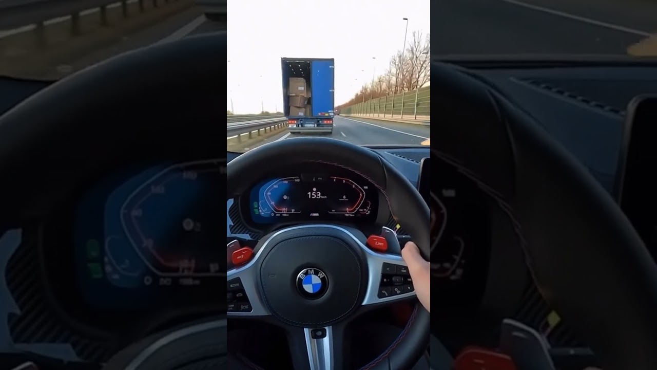 The driver nearly had an accident 