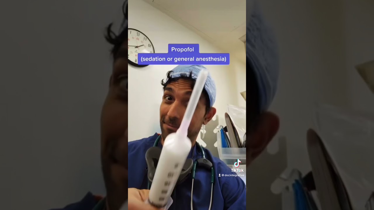The different types of Anesthesia for surgery #shorts