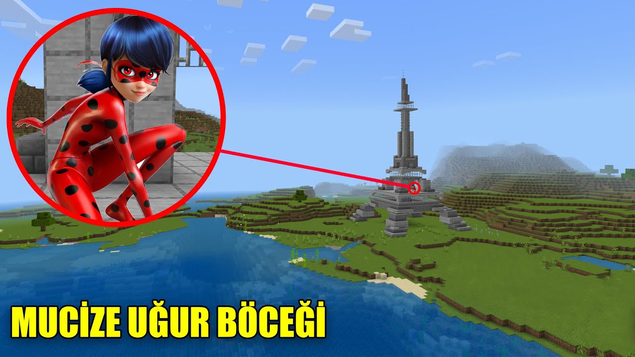 EYFEL KULESİNDE Mucize Uğur Böceği'ni BULDUM! - Minecraft