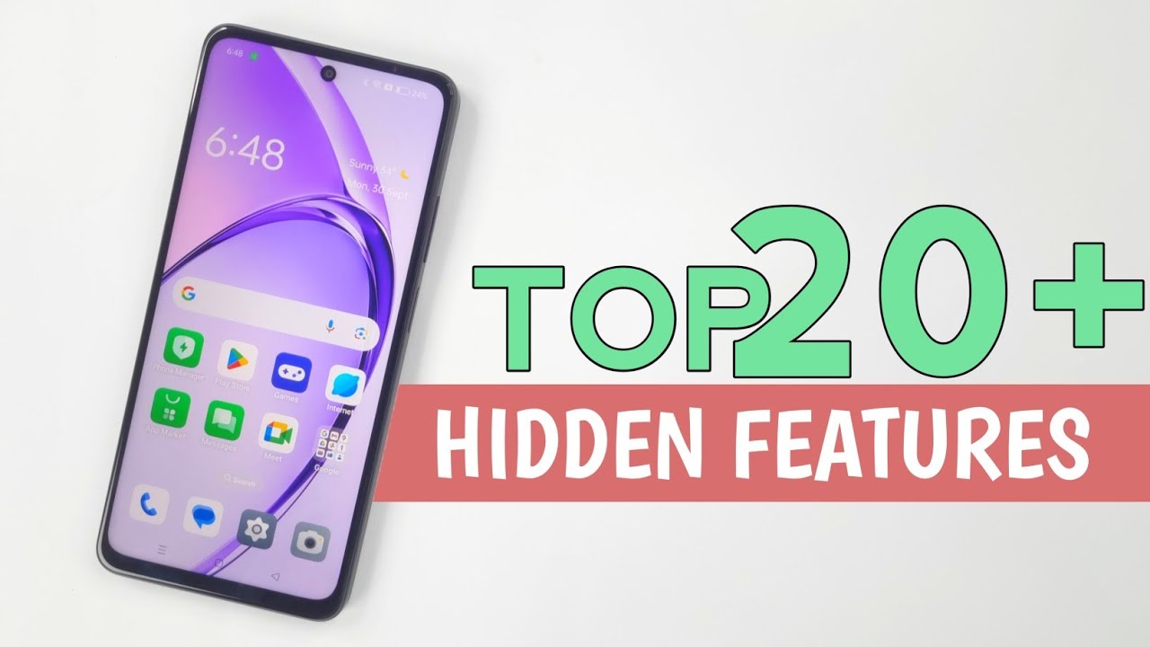 Oppo A3x Top 20++ Hidden Features | Secret Tips Tricks Of A3x Oppo