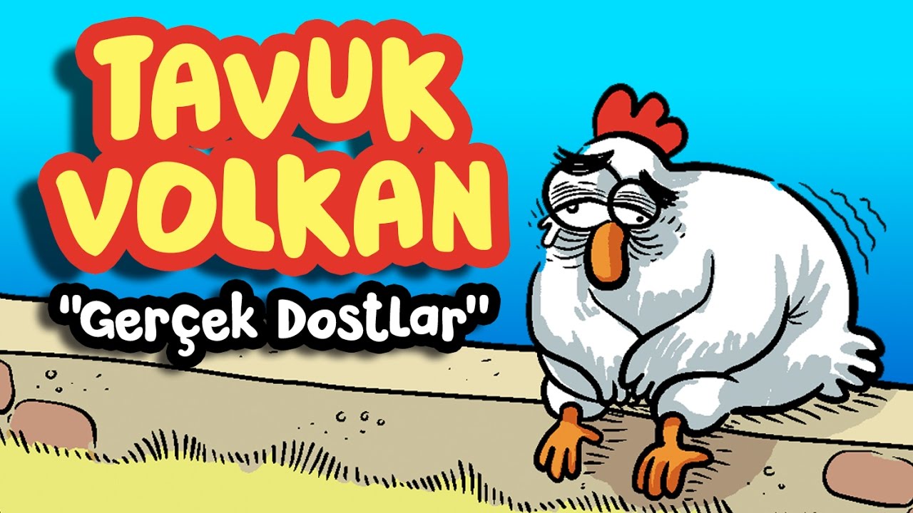 Sesli Çizgi Roman - Tavuk Volkan: Gerçek Dostlar - Erdil Yaşaroğlu