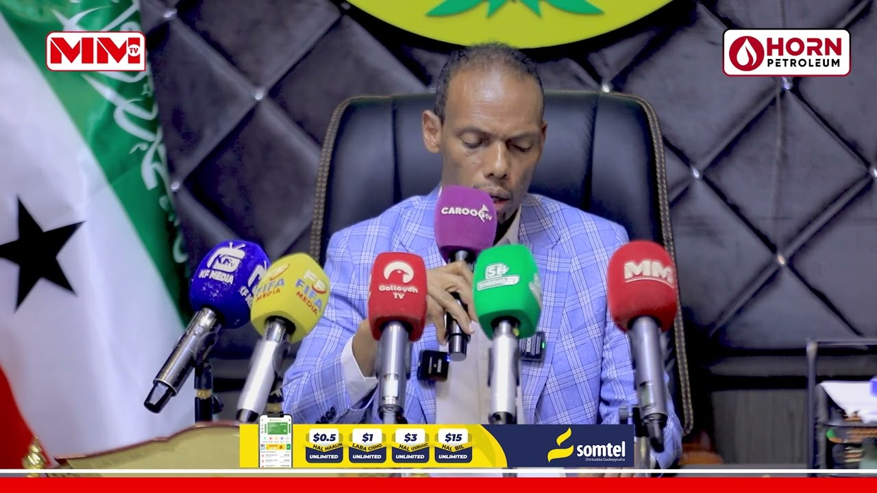 “Waxaan dadweynaha Somaliland ka raali gelinaynaa shir jaraa’id ee shalay” Wasiirka Caafimaadka
