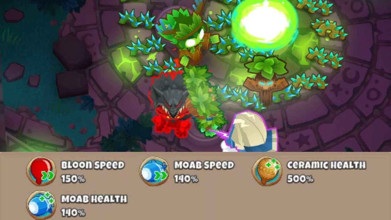 Seeing if three druid's and Obyn can beat the final island