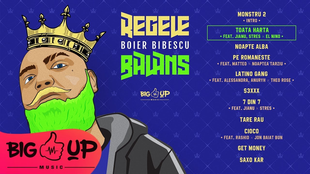 Boier Bibescu - Toata Harta (feat. Stres, Jianu & El Nino) | Album 