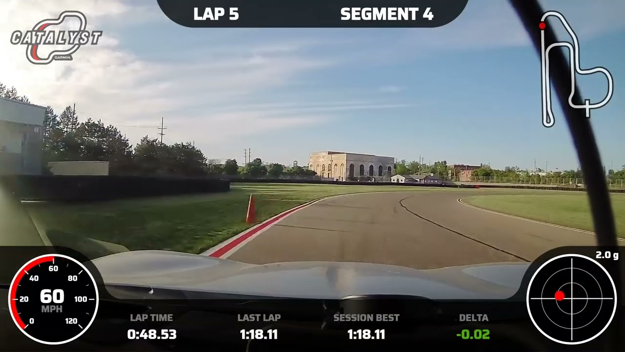 M1 Concourse hotlap