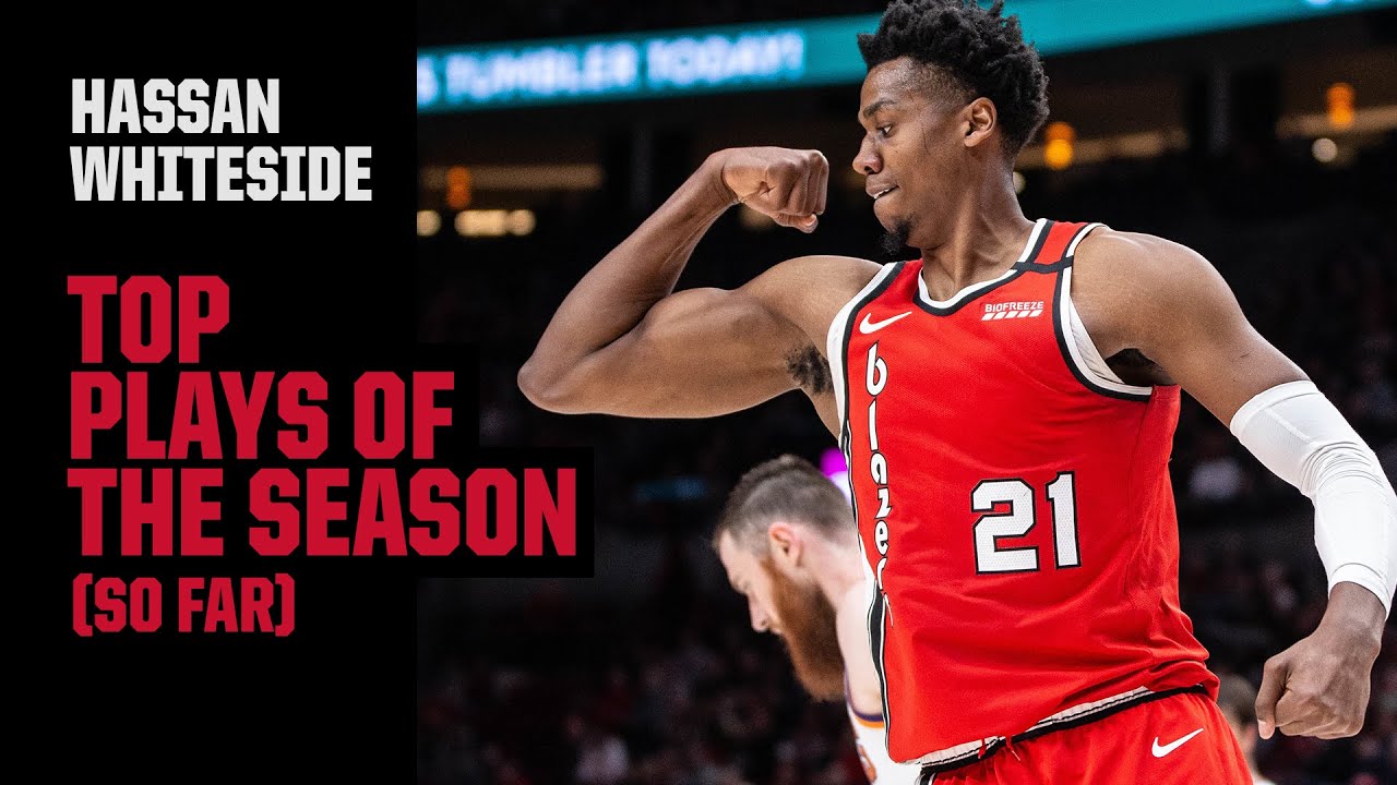 Hassan Whiteside's Top Plays of the Season (So Far) | Trail Blazers Highlights
