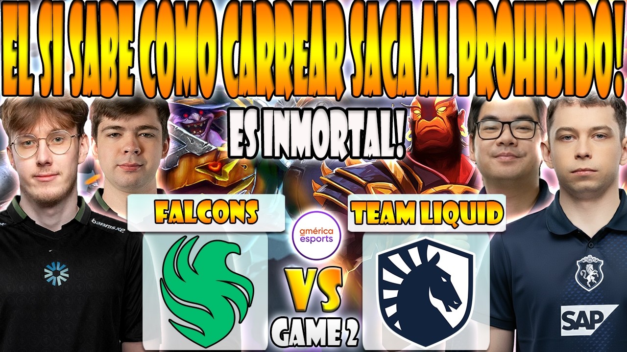 FALCONS vs TEAM LIQUID BO3[GAME 2] NISHA, MICKE VS MALR1NE, SKITER, SABERLIGHT-DREAMLEAGUE SEASON 28