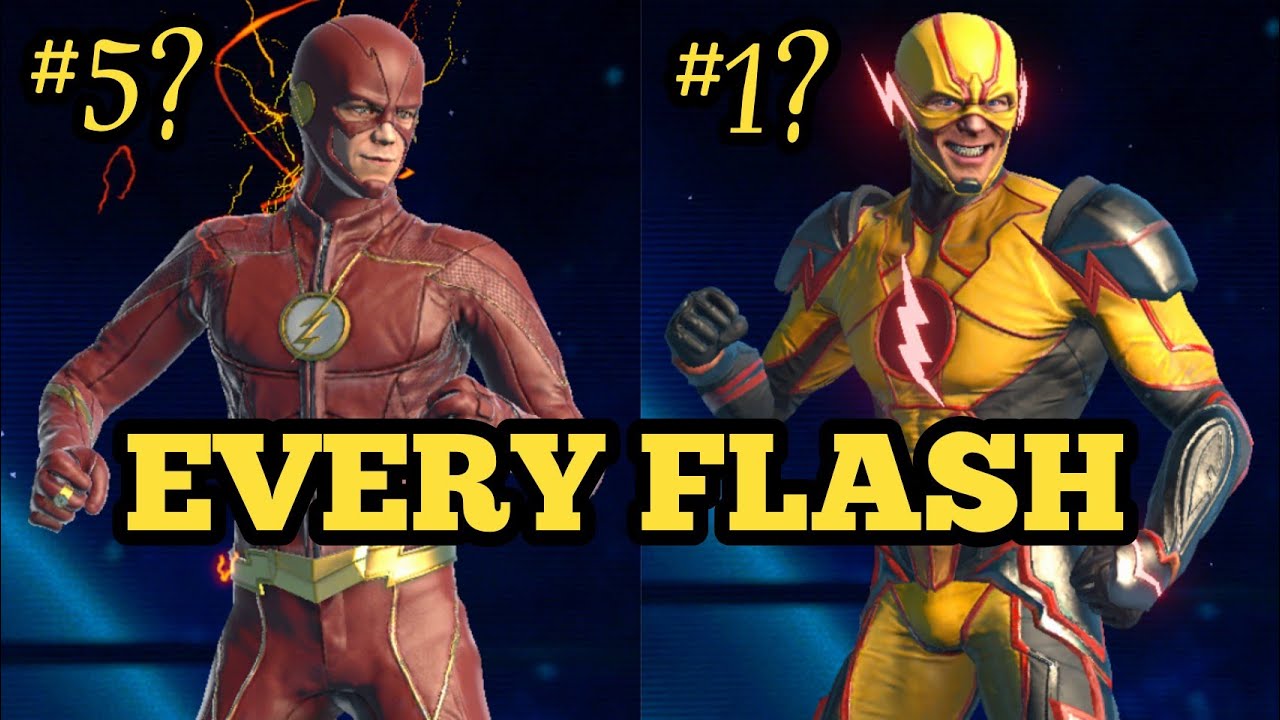 Рейтинг всех персонажей Flash (от худшего к лучшему) — Injustice 2 Mobile