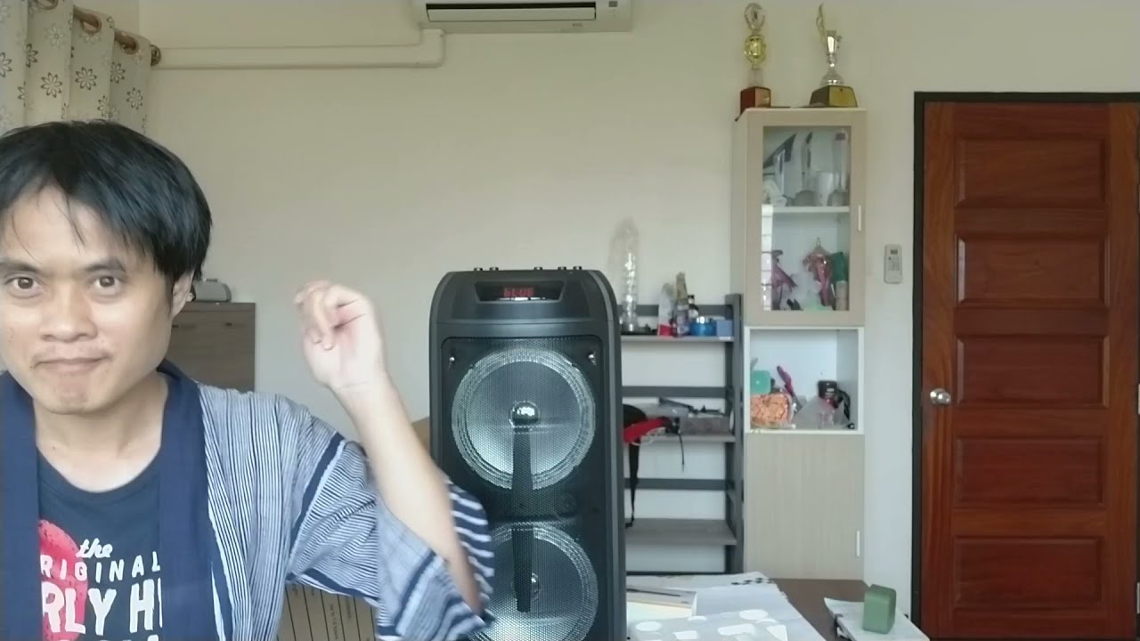 รีวิวลำโพงบลูทูธ kts 1199 ดอก 8 นิ้ว x 2 ลำโพง portable spaker