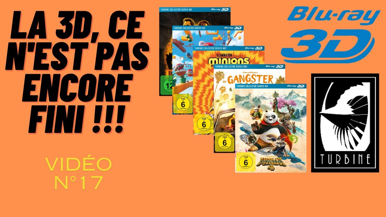 achat de blu-ray 3D chez Turbine