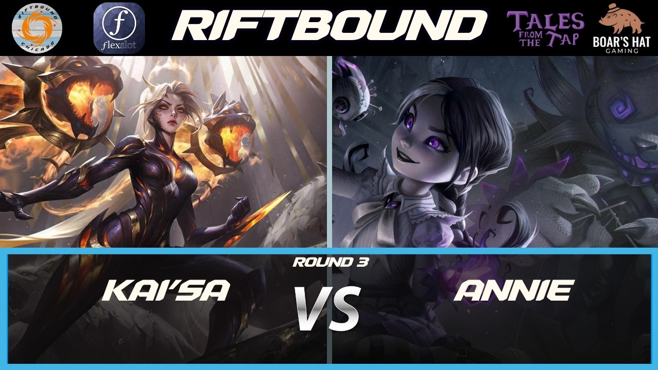 Kai'Sa VS Annie  [Riftbound Gameplay Round 3 Pre SF]